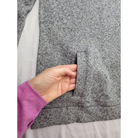 J. Crew WOMENS M Wool Blend Cowl Neck Sweater Gray Pullover - Picture 5 of 9